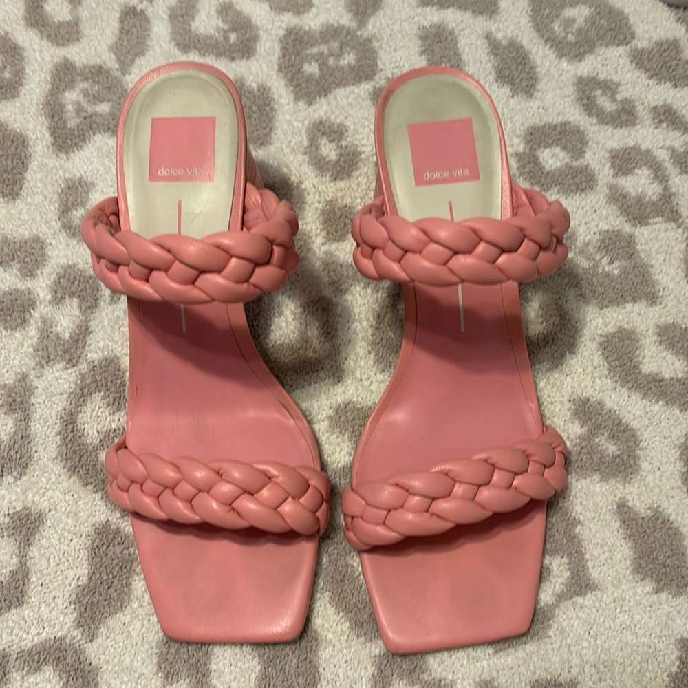 Dolce Vita Pally pink heels- size 10